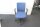 Klöber Bürodrehstuhl blau mit Armlehnen