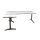 Assmann Winkeltisch weiß mit neuen Tischplatten